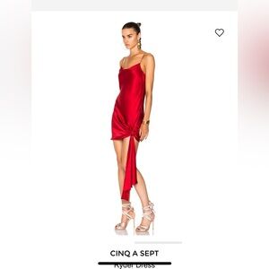 Cinq a Sept Ryder Dress carmine 00